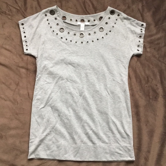 Charlotte Russe Tops - Charlotte Russe boatneck t-shirt dress/ tunic top